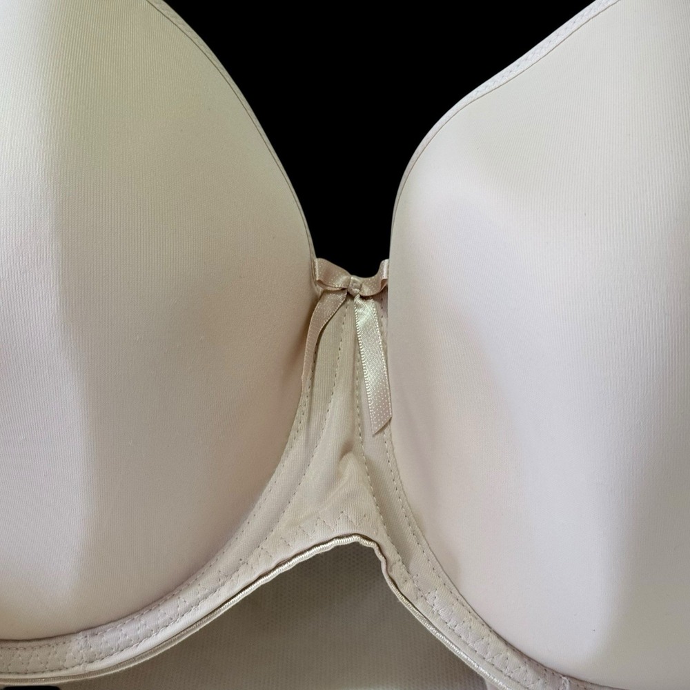 Freya Fancies AA1030 Underwire Moulded Balcony Bra Natural Beige 30K NWT Smooth - Picture 2 of 7